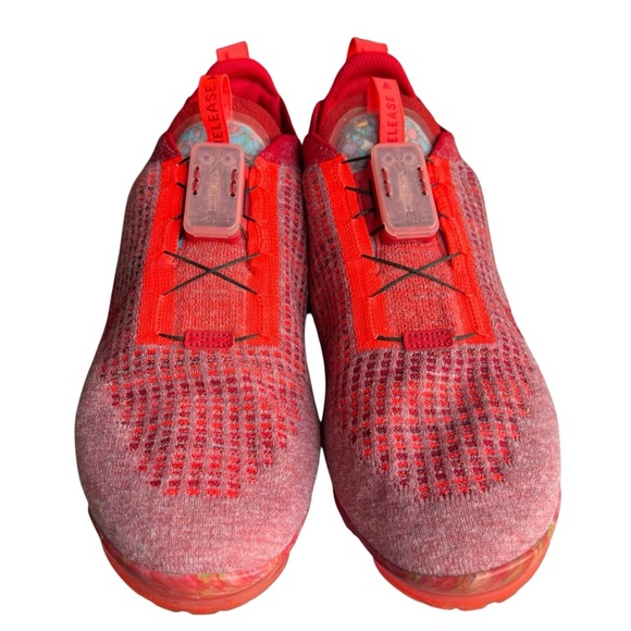 Nike Air VaporMax 2020 Flyknit Team Red Men’s Size 10.5 - Picture 2 of 7